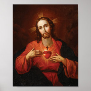 Heilig hart van Jezus Poster