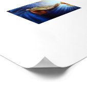 Heilig hart van Jezus Poster (Hoek)