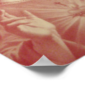  heilig hart van Jezus Poster (Hoek)