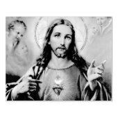 Heilig hart van Jezus Rubberstempel (Afrduk)