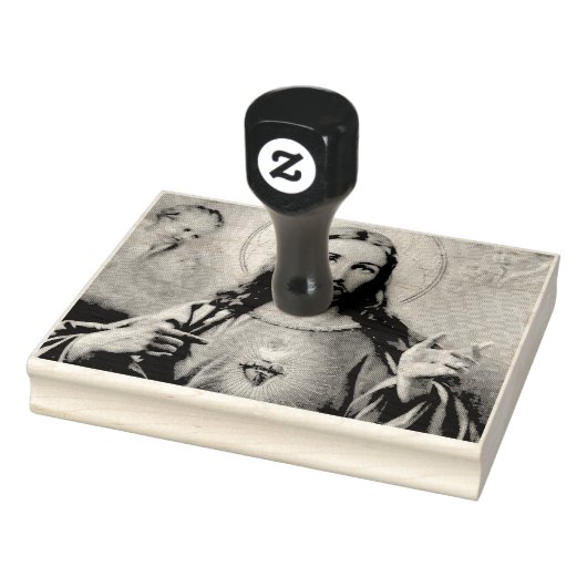 Heilig hart van Jezus Rubberstempel (Stempel)
