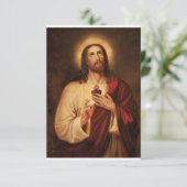 Heilig hart van Jezus Save The Date (Staand voorkant)
