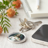 Heilig hart van Jezus Sleutelhanger (Zijkant)