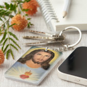 Heilig hart van Jezus Sleutelhanger (Voorkant Rechts)