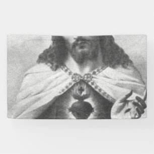 Heilig hart van Jezus Spandoek