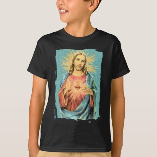 Heilig hart van Jezus T-shirt (Voorkant)