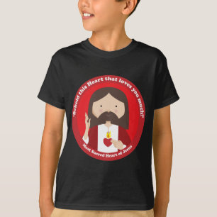 Heilig hart van Jezus T-shirt
