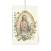 Heilig Hart van Jezus Traditioneel Katholiek Luchtverfrisser (Voorkant)