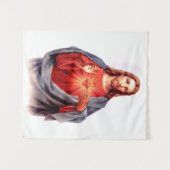 Heilig hart van Jezus Wandkleed (Voorkant (horizontaal))