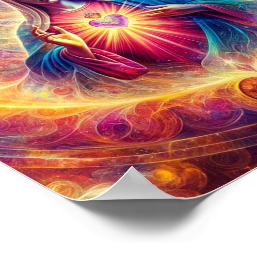 Heilig hart van Mary Poster (Hoek)