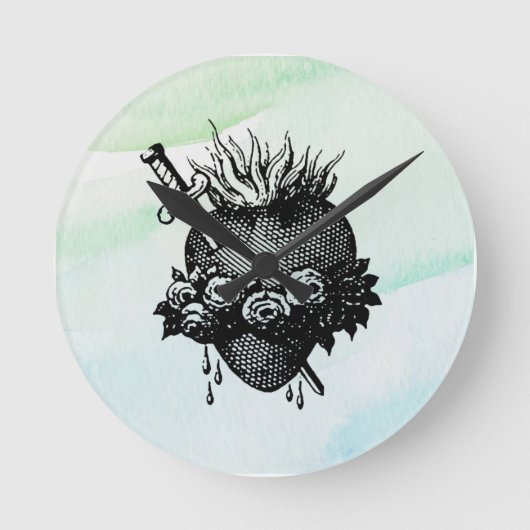 Heilig hart van Mary  Ronde Klok (Voorkant)