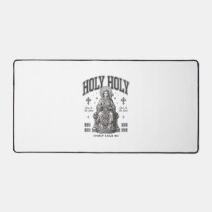 Heilig Heilig Vintage Gravure Religieus Shirt Ontw Bureaumat