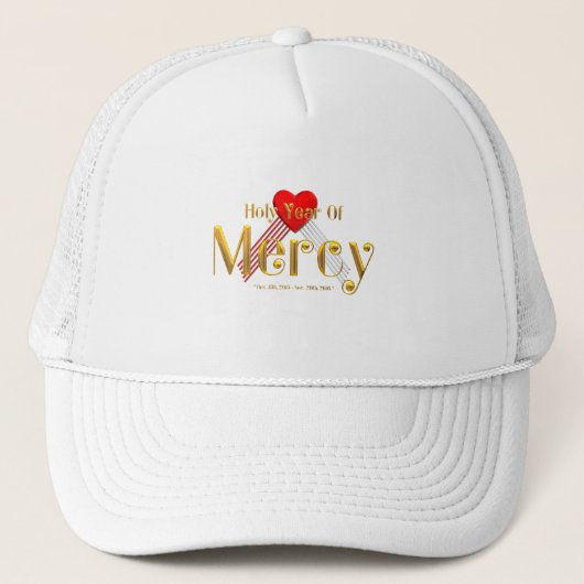 Heilig Jaar van de Melijkheid Trucker Pet (Voorkant)