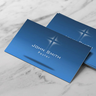 Heilig Kruislicht blauw Visitekaartje van de Kasto