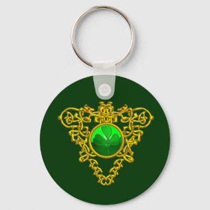HEILIG PATRICK'S KELTISCHE HART SLEUTELHANGER