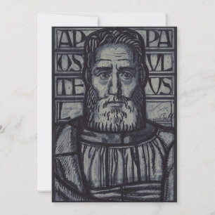 Heilig Paulus Zwaard van de Geest Heilige Grafisch Kaart