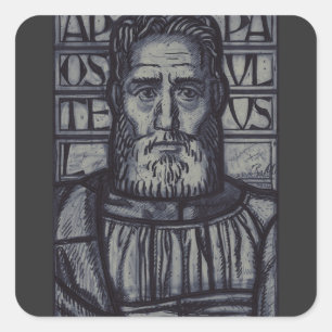 Heilig Paulus Zwaard van de Geest Heilige Grafisch Vierkante Sticker