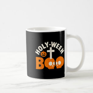 Heilig-wezen Boo Christelijke Halloween Kruis En S Koffiemok