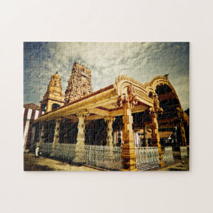 Heiligdom in Sri Lanka. Legpuzzel