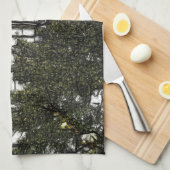 Heiligdom tussen de bomen theedoek (Quarter Fold)