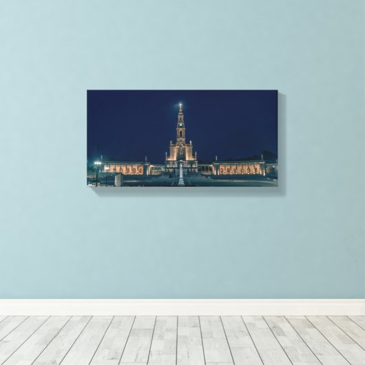 Heiligdom van Onze Lieve Vrouw van Fatima Canvas M (Insitu (Houten vloer))