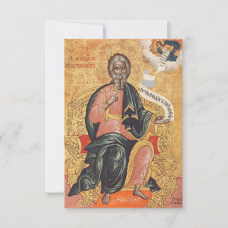 Heilige Andreas Orthodoxe Icoon Heilige Kaart