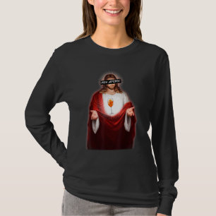 Heilige Aperoli God met een Glas Wijn T-shirt