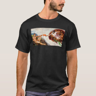 HEILIGE APEROLI X DE SCHEPPING VAN ADAMS 2 GODEN S T-SHIRT