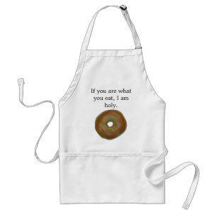 Heilige Bagel Apron Standaard Schort