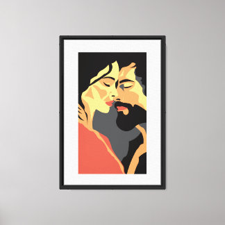Heilige Balans van Liefde Canvas Afdruk