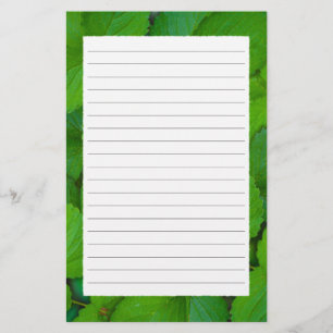 Heilige Basilicum Tulsi groene munt bladeren Briefpapier