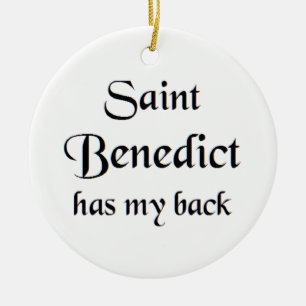 heilige Benedictus Keramisch Ornament