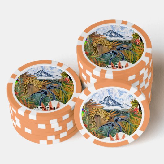 heilige berg poker chips (Opstapeling)