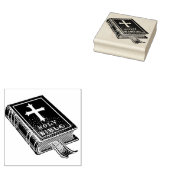 Heilige Bijbel Rubber Stempel (Gestempeld)