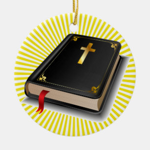 Heilige Bijbel - SRF Keramisch Ornament