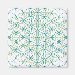 Heilige bloemen magneet