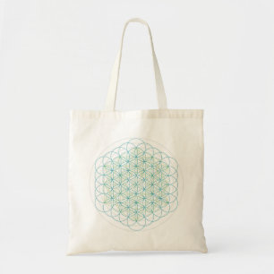 Heilige bloemen tote bag
