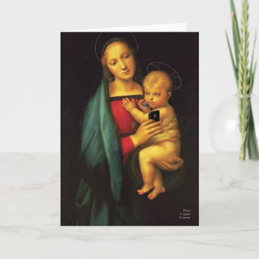 Heilige boodschappen kaart (Voorkant)