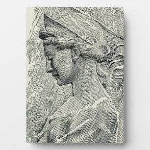 Heilige Cecilia Maagd en martelaar Fotoplaat