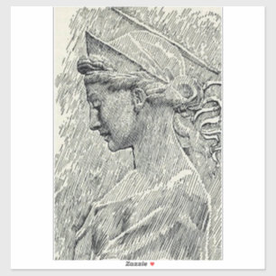 Heilige Cecilia Maagd en martelaar Sticker