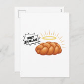 Heilige Challah Chanoeka Joodse Joodse Brood Feestdagenkaart (Voorkant / Achterkant)