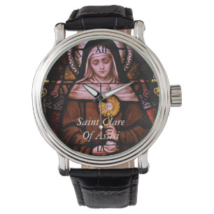 heilige Clare van assasi Horloge