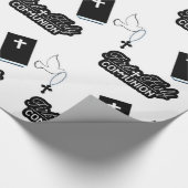 Heilige Communie Christening Cadeaupapier (Hoek)