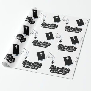 Heilige Communie Christening Cadeaupapier