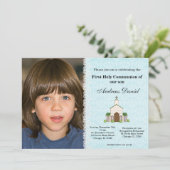 Heilige Communie Kaart (Staand voorkant)