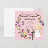 Heilige Communie met * kies achtergrondkleur Kaart (Voorkant / Achterkant)