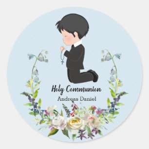 Heilige Communie Ronde Sticker