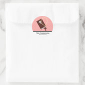 Heilige Communie Ronde Sticker (Tas)