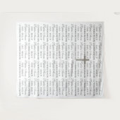 Heilige Communistische Silver Cross Step & Repeter Wandkleed (Voorkant (horizontaal))