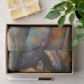 Heilige contemplatie decoupage tissuepapier (Geschenk)